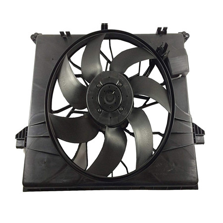 7 colių didelio efektyvumo juodojo elektrinio alyvos aušintuvo radiatoriaus aušinimo ventiliatorius